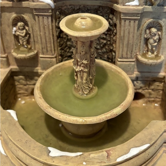 Dept 56 #52705 Village Camden Park Fountain Working Water Fountain with box - Picture 8 of 9